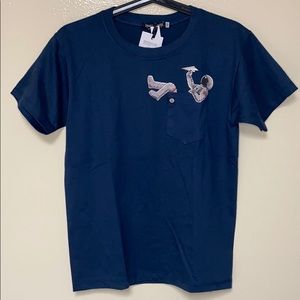 NWT thrift apparel pocket tee